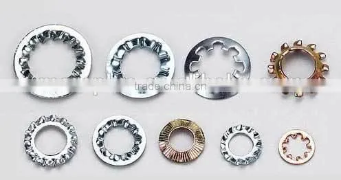 Zinc Finish External / Internal Tooth Lock Washer photo-3