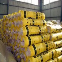 12kg/m3 50mm Glass Wool With Aluminium Foil for Roofing Insulation