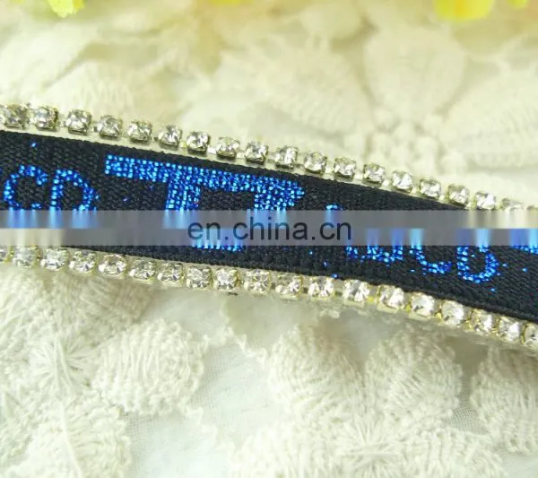 New Design Hot Fix Rhinestone Tirmming With Glue photo-4