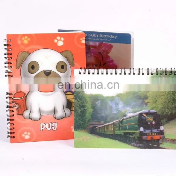Lenticular Manufacturer Chinese Custom Notebook Printing 3d Cover With High Quality photo-6