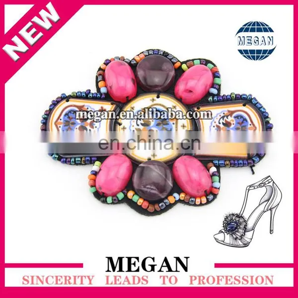 Newest Handmade Beading SF-032 Metal Accessories for Shoes