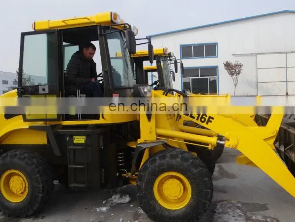 1.6ton 4wheel Drive New Compact Hydraulic Mini Wheel Loader With CE photo-4