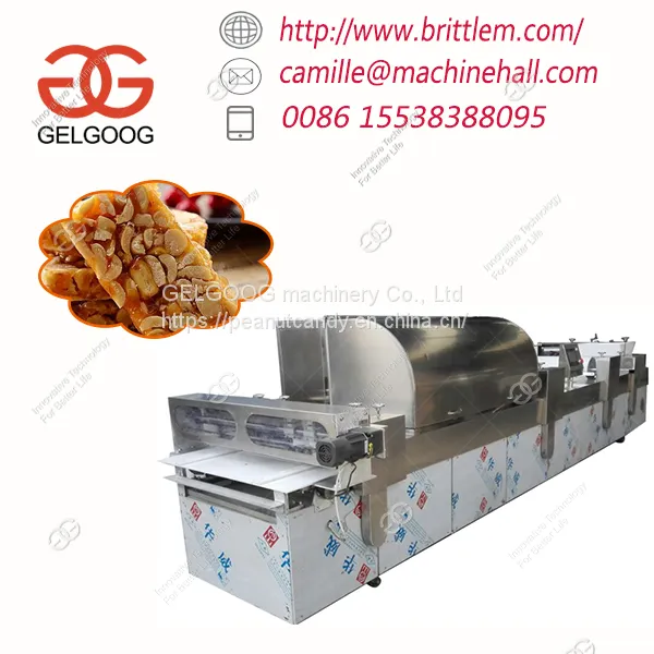 Popular Snack Groundnut Brittle Making Machine With Less Loss for Sale photo-3