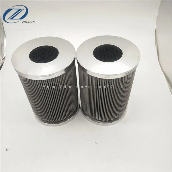 Cartridge Full-flow Mesh Hydraulic Oil Filters Element for Excavator Spare Parts