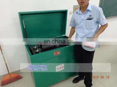 High Efficiency Mini Small Scale Three Roller Four Tank Rod Miller Grinder Machine photo-5