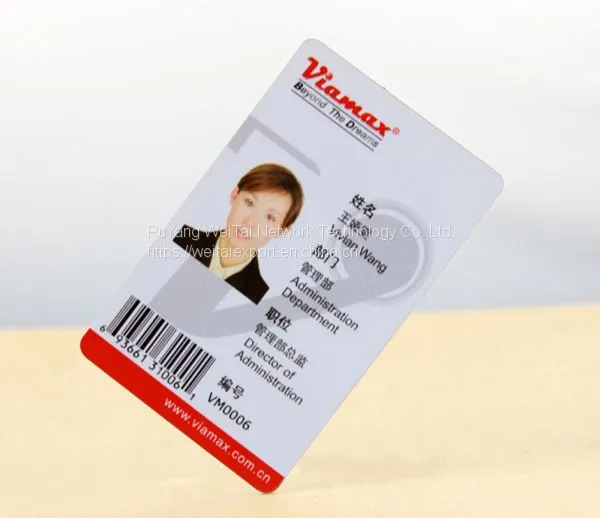 2023 Hot Sale Product RFID Photo Card Personal IC Card With FM1108 HF Chip photo-2