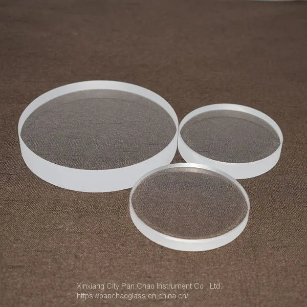 Fused Silica Transparent Uv Quartz Glass Plate Clear Quartz Disc photo-4