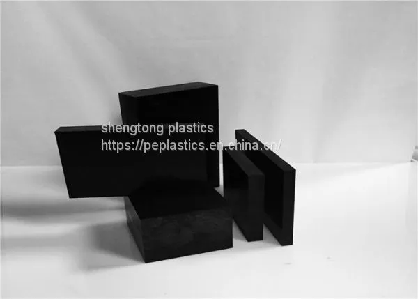 Black Color Uhmw Polyethylene Plastic Board 4 Feet x 8 Feet Size photo-2