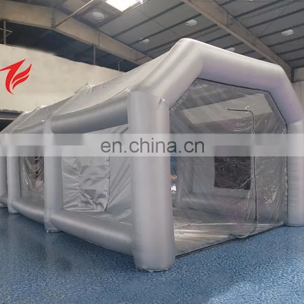 Mobile Inflatable Paint Tent for Car Repair Spray Booth Inflatable Tent Inflatable Car Wash Tent photo-2