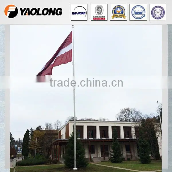 Conical Stainless Steel National Flagpole photo-2