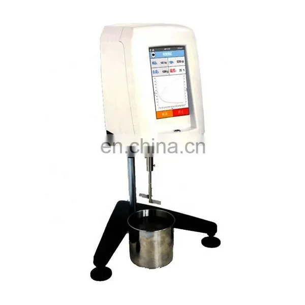 ZONHOW Low Price Touch Screen High Temperature Rosin Hot Melt Adhesive Asphalt Viscometer With Small Sample Adapter photo-5