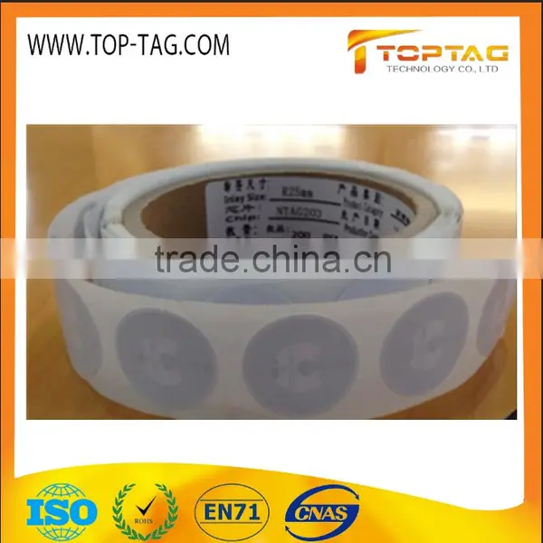 Transparent PET RFID Ntag213 Inlay, MF 1K Inlay photo-2