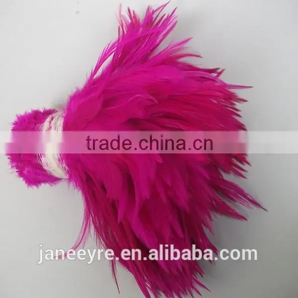 Colorful Design Dyed Rooster Feather Cheap photo-6