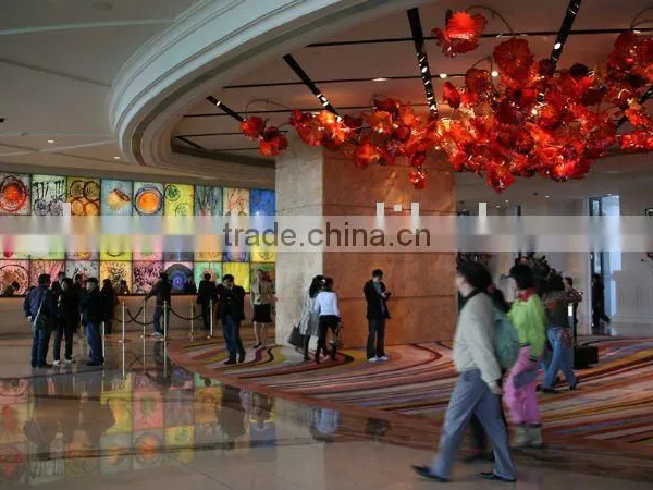 Glass Wall Arts -- Ceiling Lamp Plates