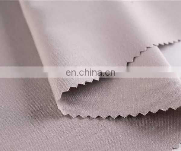 High Quality Fast Delivery Plain Dyeing Style Elastic Dyeing Dress Material Home Textile Polyester Fabric photo-4