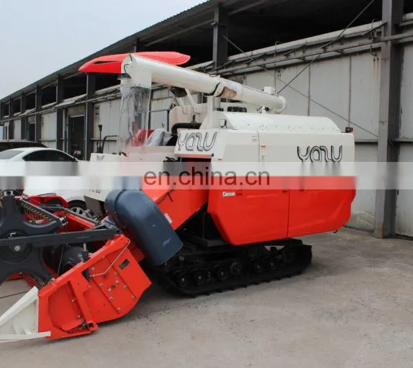 Cosechadora 70HP China YAZU, Cosechadora de Arroz Con Cascara, Precio Bajo photo-5