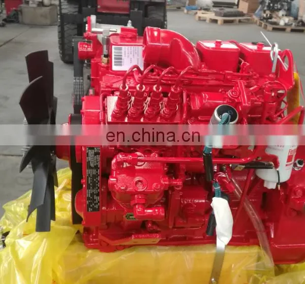 Original 4 Cylinders 4 Cylinders 3.9L 125hp B125 33 Engine Assembly photo-3