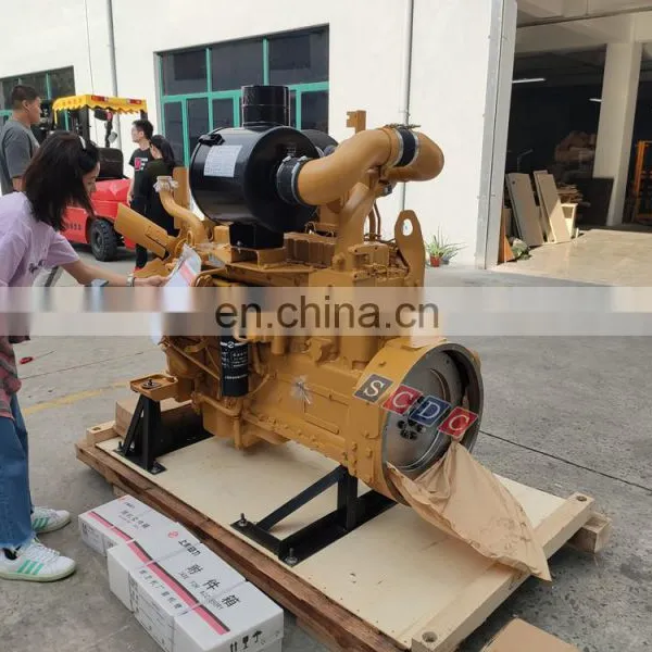 Construction Machines 6 Cylinders 220hp 11L SDEC SC11 SC11C Series SC11CB220 3306 C6121 Diesel Engine photo-3