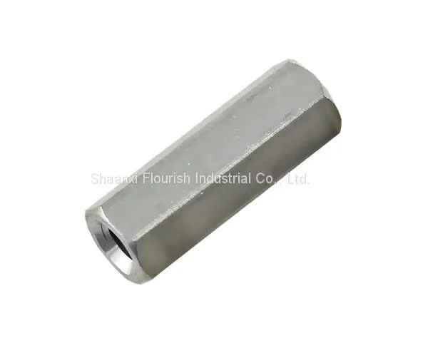 SS/CS Hex Lock Nut , Hex Coupling Nuts DIN ANSI / ASME Standard photo-3