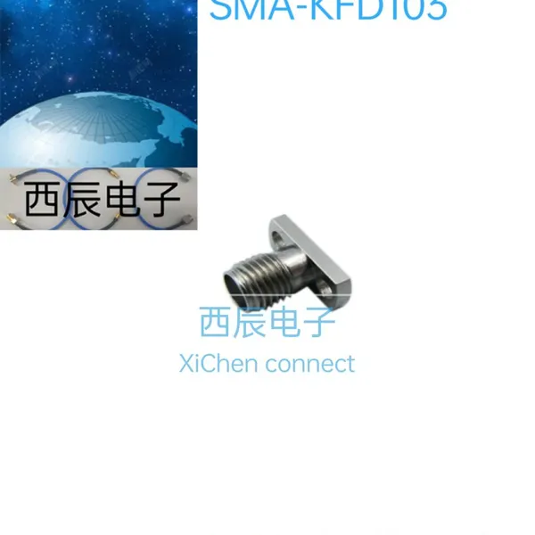 RF Coaxial Connector SMA-KFD103 Stainless Steel photo-3