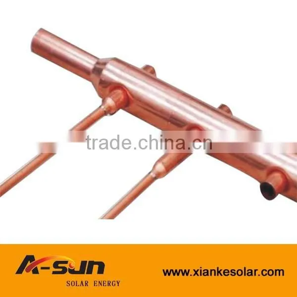 Aluminum Fin Coating Superconducting Solar Heat Pipe Vacuum Tube photo-4