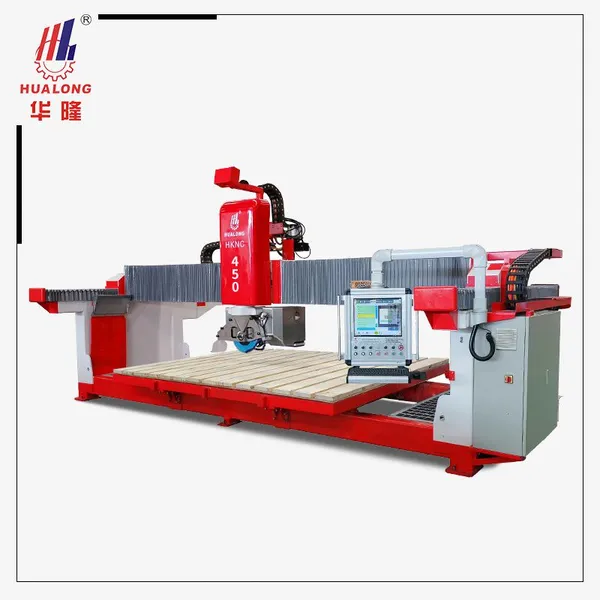 CNC 5 Axis Commercial Bridge Cutter Granite Marble Stone Cutting Machine photo-2