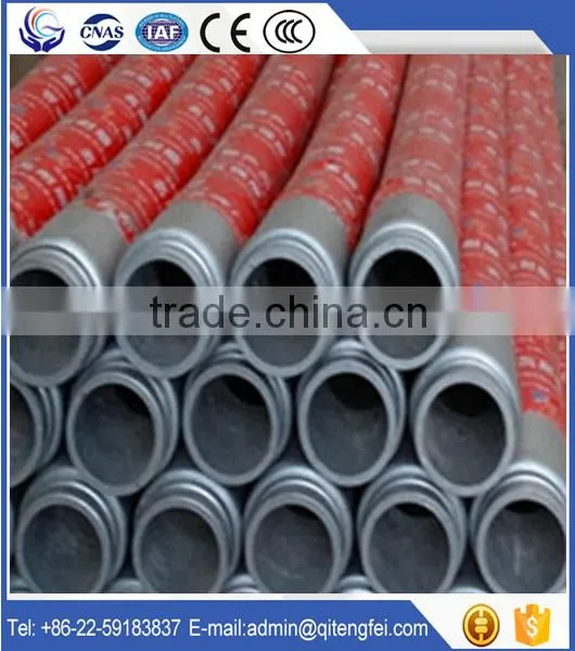 Sermac DN125 Low Price and Good Quality Concrete Pump Rubber Hose (Double Ends,4plies Wire) photo-3