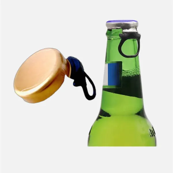 Plastic Beer Bottle Caps Pull Ring Crown Cap Colorful Bottle Lid photo-4