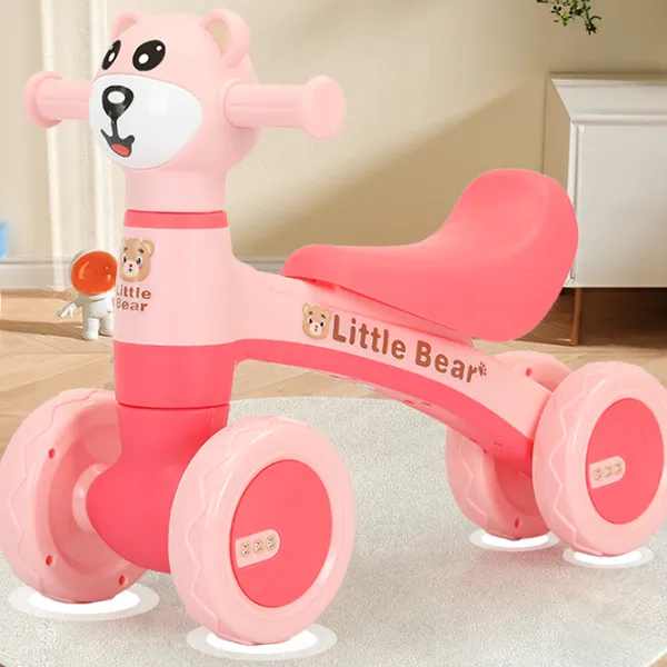 Bicicleta deslizante para niños de 1 a 3 años para aprender a caminar, bloque deslizante, bicicleta de equilibrio antivolcadura (Wechat: 13510231336)