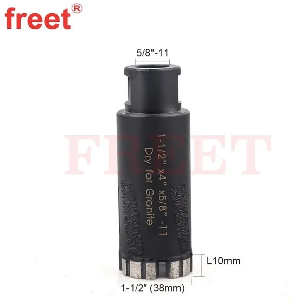 Premium 1-1/2 Inch Diamond Core Drill Bits for Dry Granite Drilling photo-4