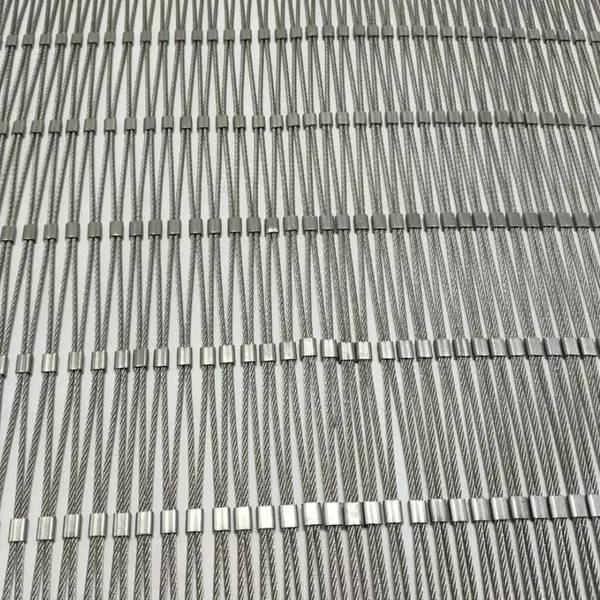 New 304/316 7*7 Stainless Steel Woven Protection Fence Flexible Metal Wire Rope Bird Cage Cable Protecting Safety Mesh photo-5