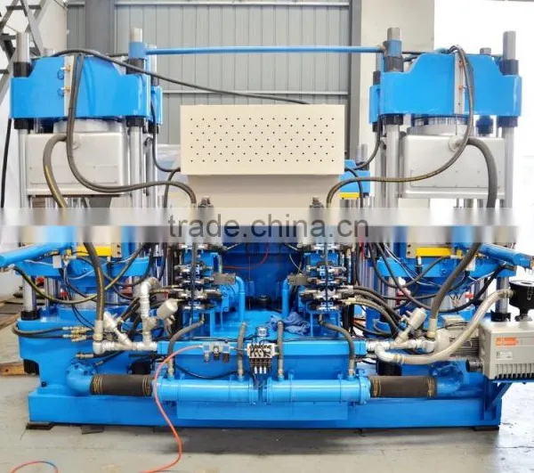 Double Axles Automatic Plate Vulcanizing Molding Machine Rubber Machine photo-4