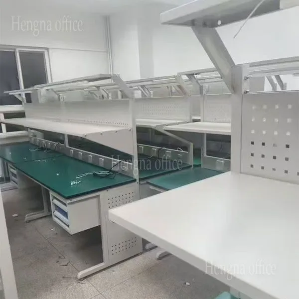 Heavy Duty Steel Table | Rugged Industrial Workbench for Heavy Machinery Repair / HN-RT10 / High-Strength Workshop Bench With Tool Storage photo-4