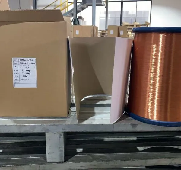 ENAMELED CCA 30% CLASS F UEW(polyurethane) 3.00-5.00MM Wire for Motor Winding photo-4