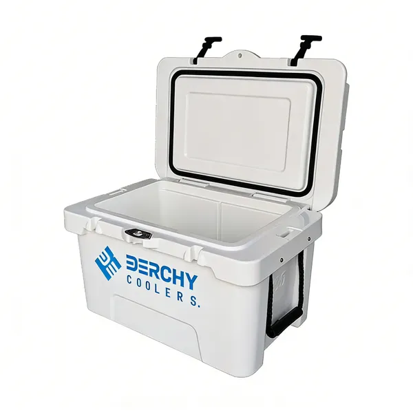 Rotomolded Hard Cooler Portable Small Ice Chest With 3-Inch Insulation Heavy-Duty Beach Cooler for Camping, Fishing, Boating, Picnic, BBQ, Travel photo-4