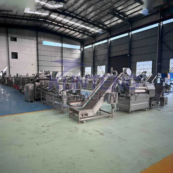 Stainless Steel Fruit Slices Frying Processing Line Intelligent French Fries Equipment photo-4