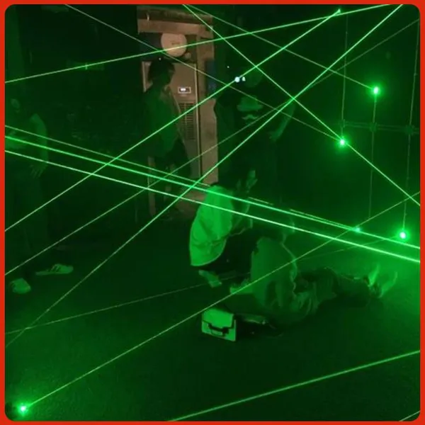 Indoor Multi-player Interactive Game Project - Laser Maze Challenge, Digital Sports Escape Room Experience Hall Equipment photo-4
