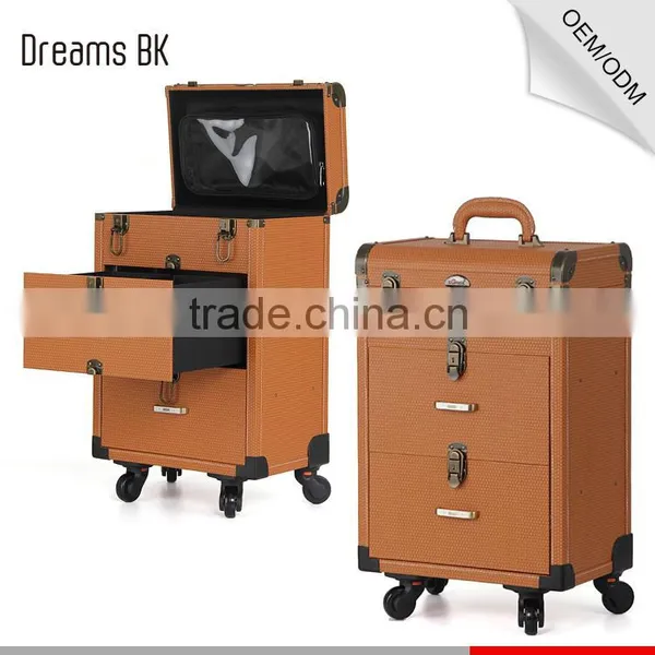 Fashion Deaign Multifunctional OEM Trolley Carring Case for Dresser