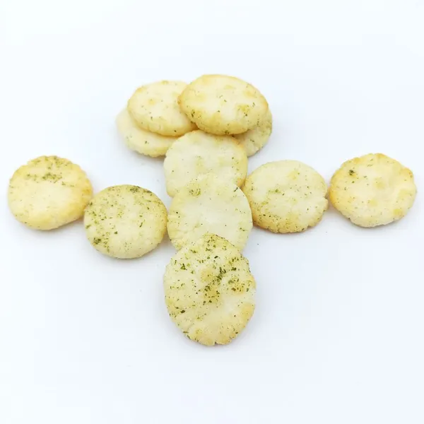 Gluten Free Vegan Baked Seaweed Rice Crackers, Clean Label Savory Snacks, With BRC, HALAL, KOSHER Global Export Certifications photo-3