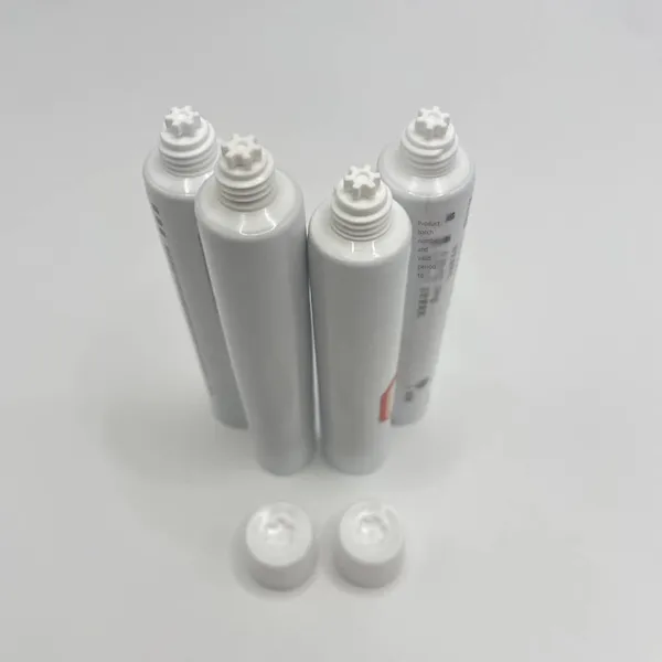 Plum Blossom Cap Ointment Tube, Plum Blossom Head Cream Tube, Medicinal Hose With Plum Blossom Nozzle