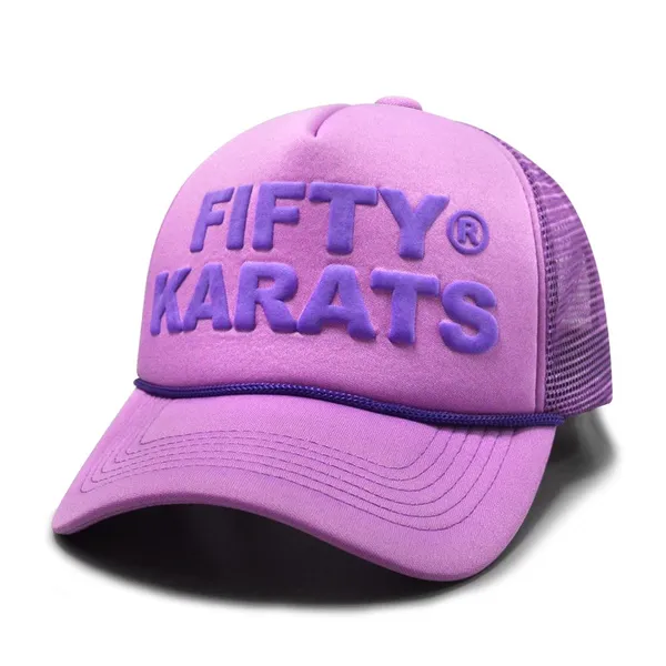 Bonés Trucker de Espuma com Corda - 5 Painéis - Personalizados - Atacado