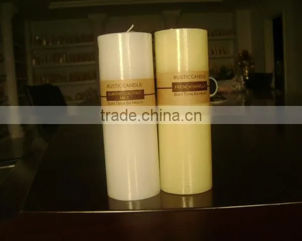 Solid Pillar Candle , Pressed Pillar Candle