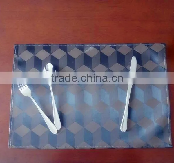 High Quality PVC 3D Placemat Hotel Restaurant photo-2