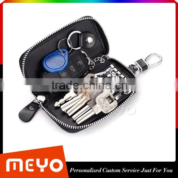 High Quality Genuine Leather Smart Key Case for Key Holder Supplier's Choice photo-5
