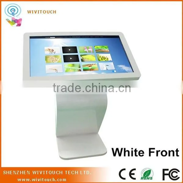 46" interactive multi touch kiosk USB touch entertainment touch display