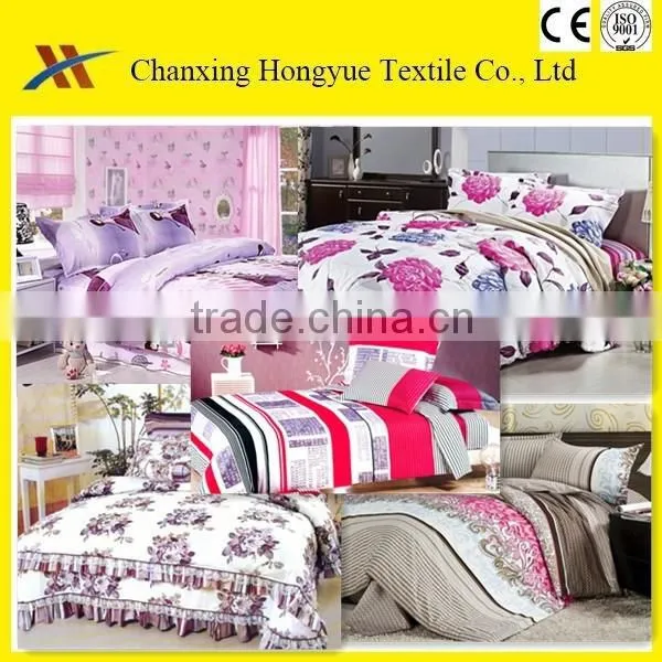 Microfiber Fabric Brushed Fabric Polyester Disperse Printed Fabric for Home Textile Woven Technics