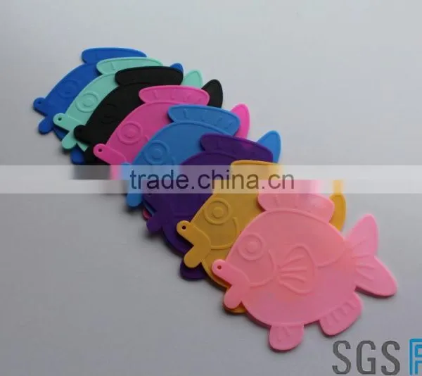 Wholesale Nonstick Silicon Placemat Fish Shape Cartoon Placemats photo-3