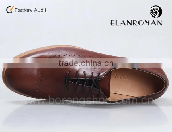 New Style Italian Formal Shoes Men Oxford Shoes Men Dress Leather Sole Shoes photo-5