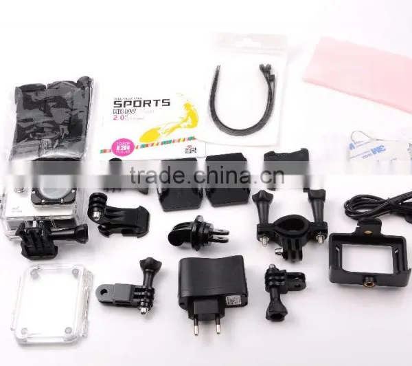 Black 2.0'' WiFi Full HD 1080P Sports Camera170 Degree Wide Angle Car DVR Recorder Digital Waterproof Helmet Action Camera photo-5