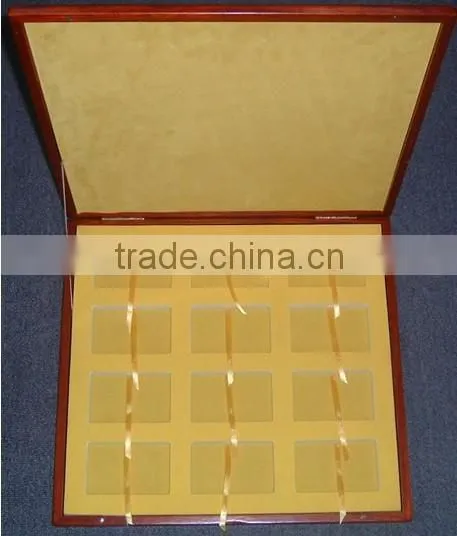 Packaging Box Elegant Wooden Coin Box